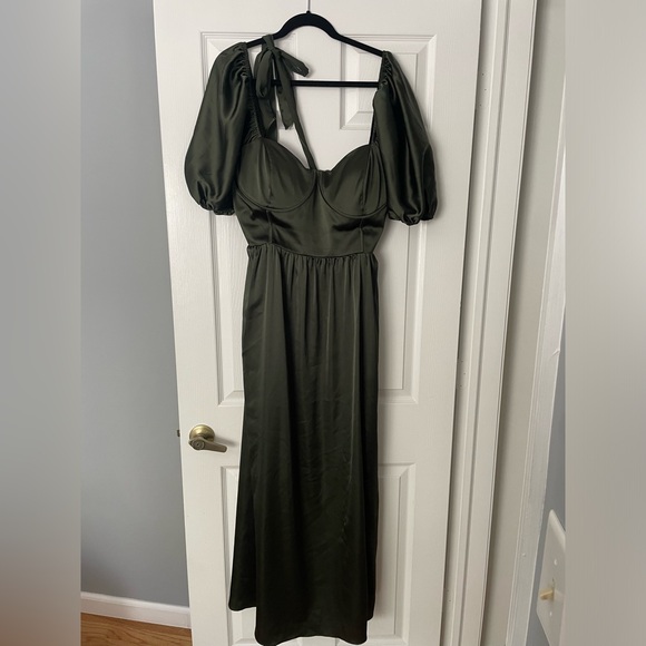 Revelry Isabella satin dress - Picture 3 of 5